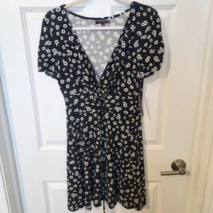 City Triangles Black Corset Daisy Midi Dress